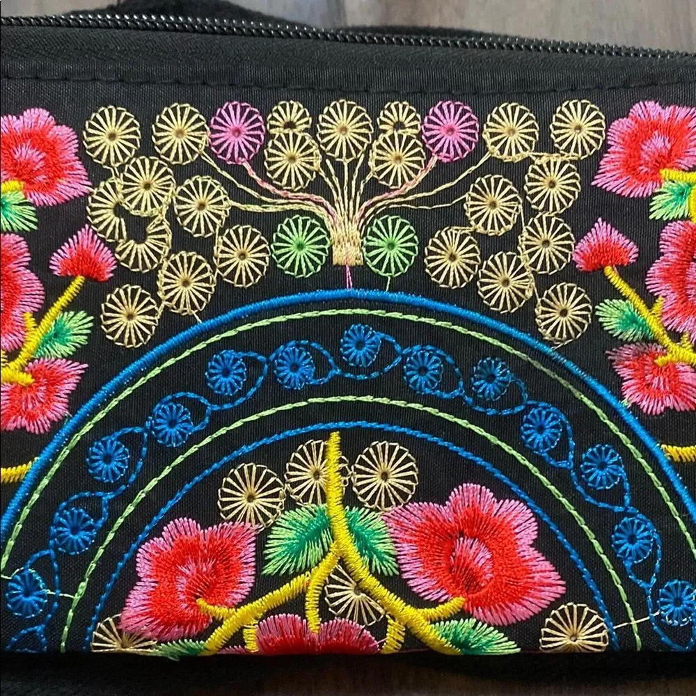 Bohemian Embroidery Crossbody Purse